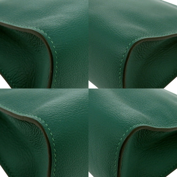 HERMES Green Pouch - Picture 5 of 9